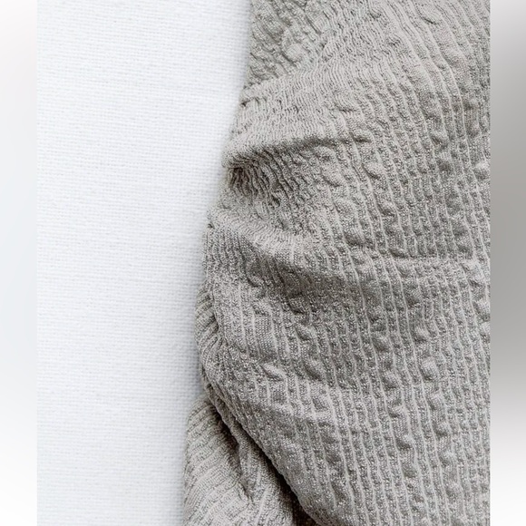 ZARA glitter drape dress - Picture 5 of 8